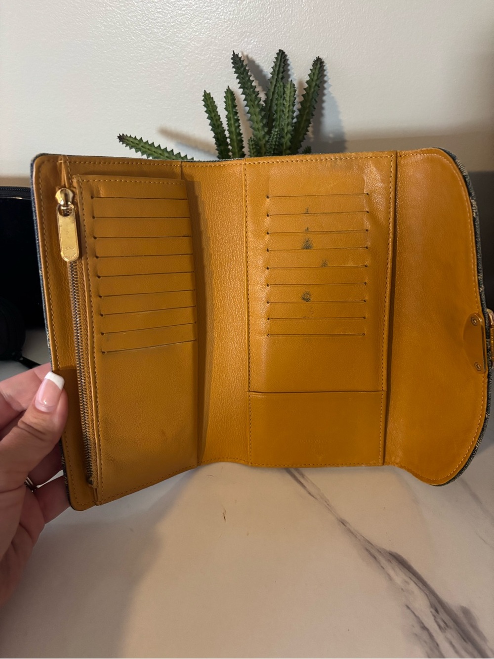 Louis Vuitton Denim Amelia Wallet - Picture 6 of 8